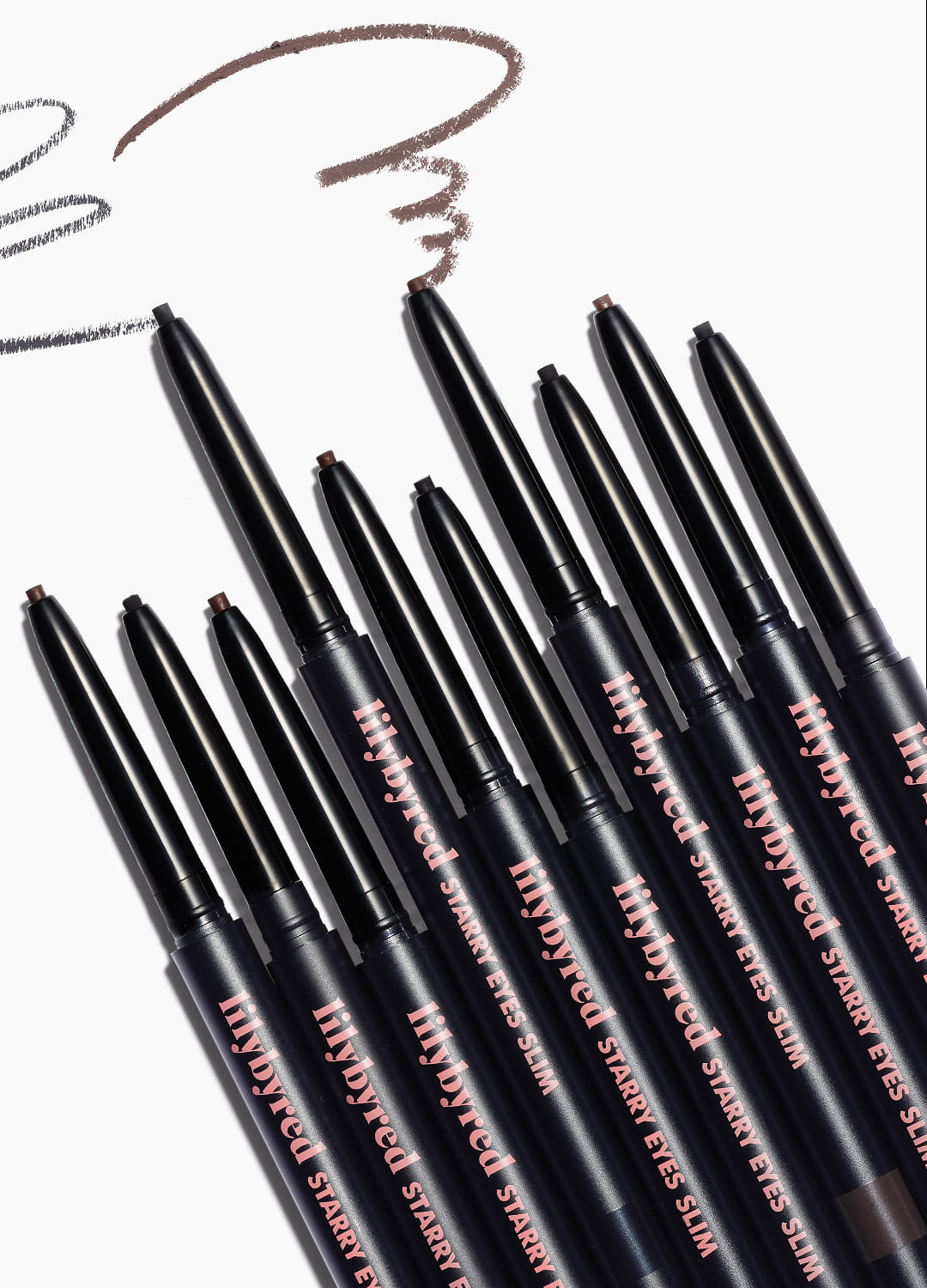 Lilybyred 眼線膠筆：抗暈染霸主・粉色系臥蠶。