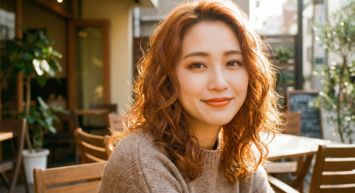 焦糖橘在棕色基調中加入了亮眼的橘色調，這是一款自帶「活潑感」的色系。