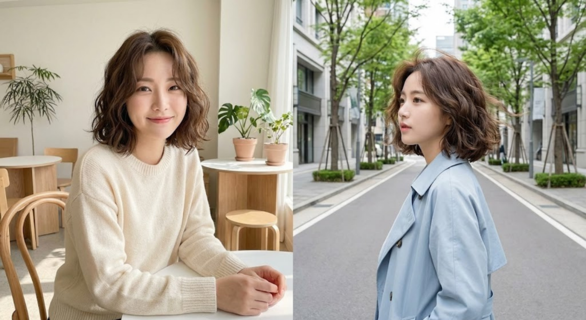 水波紋流蘇鮑伯將直髮加入自然波浪捲度，打造柔和又俐落的衝突美感，蓬鬆輕盈，簡單整理即可呈現隨性慵懶感。