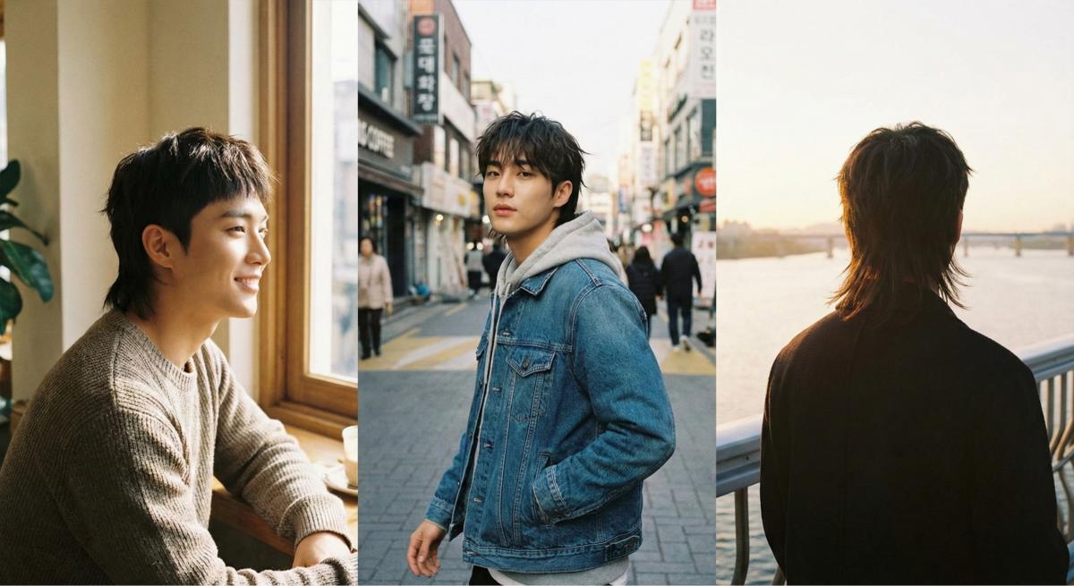 個性十足的「狼尾頭」主打「前短後長」的野性凌亂美,無需刻意整理即能拉長比例並修飾下顎線條。