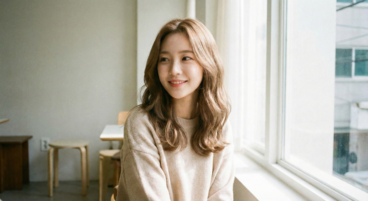 奶茶棕色柔和去黃,修飾膚色黃氣,顯白低調,呈現霧面層次感。