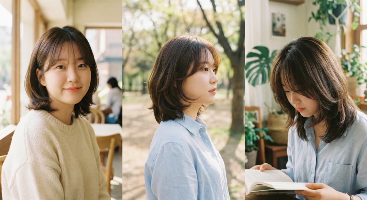 羽毛剪公主切利用輕盈內彎的羽毛質感完美包覆臉頰肉，能瞬間修飾圓潤輪廓，是圓臉女孩告別大餅臉的顯瘦福音。