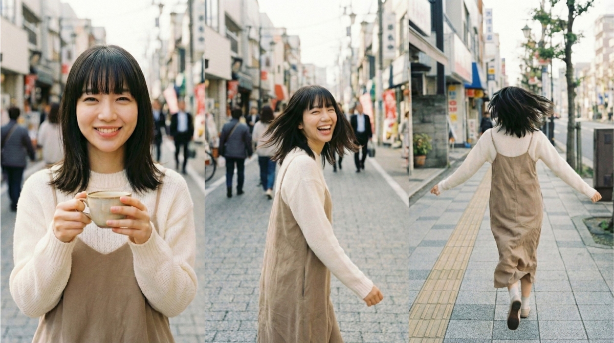 髮尾的內彎弧度讓整體造型更立體，既保留了成熟氣質，又帶有滿滿的少女氛圍。