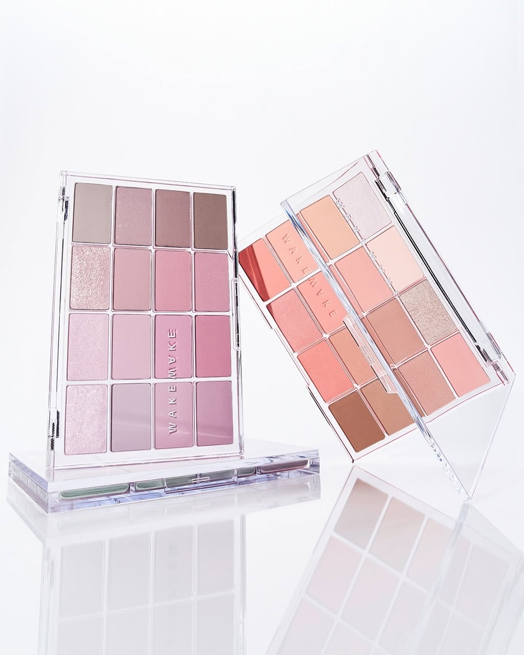 Wakemake 16色眼影盤：眼影百科全書・零廢色。