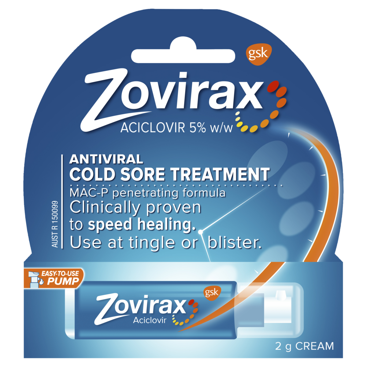 Zovirax 唇瘡膏。