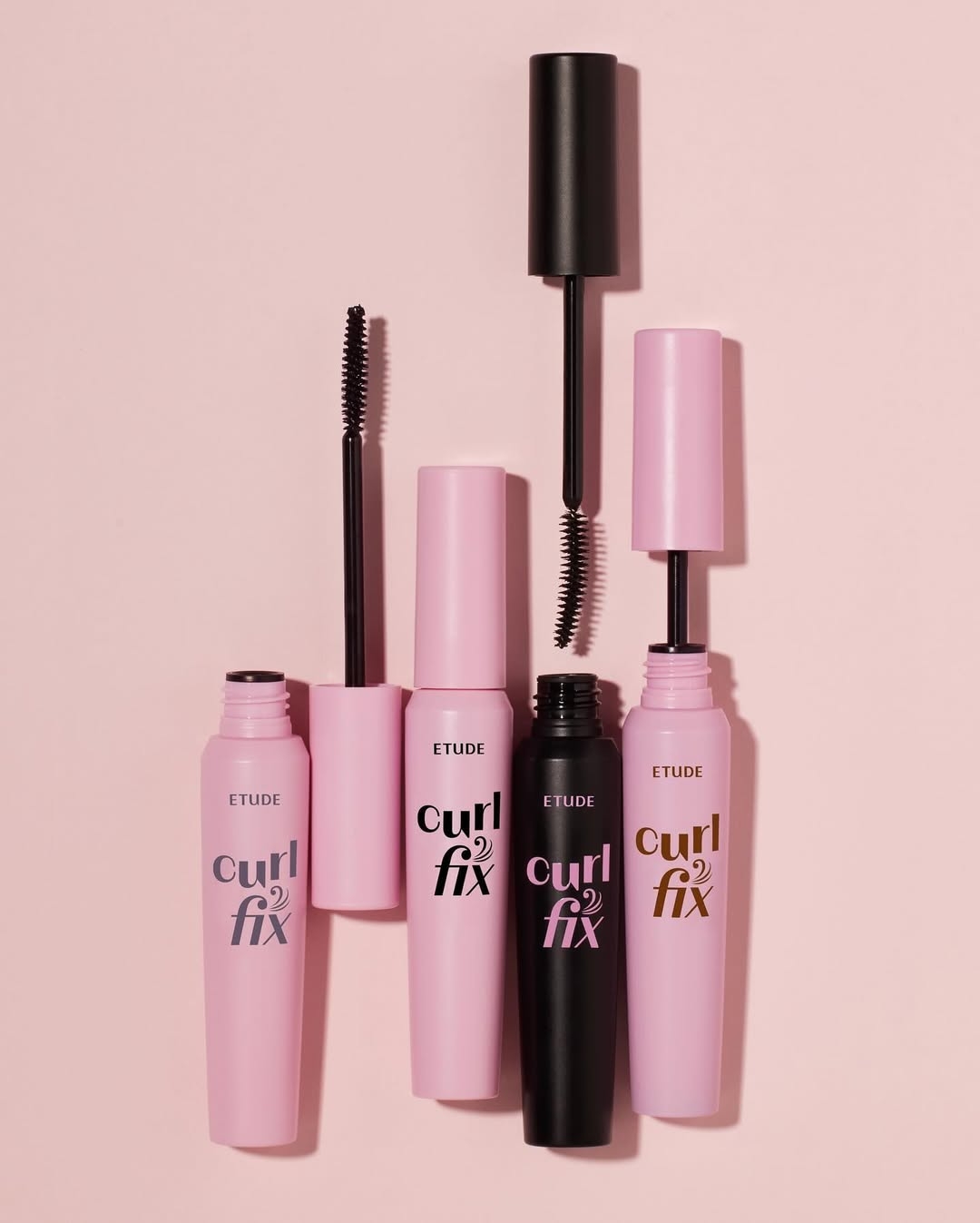 Etude House Curl Fix 睫毛膏：睫毛千斤頂・軟塌救星。