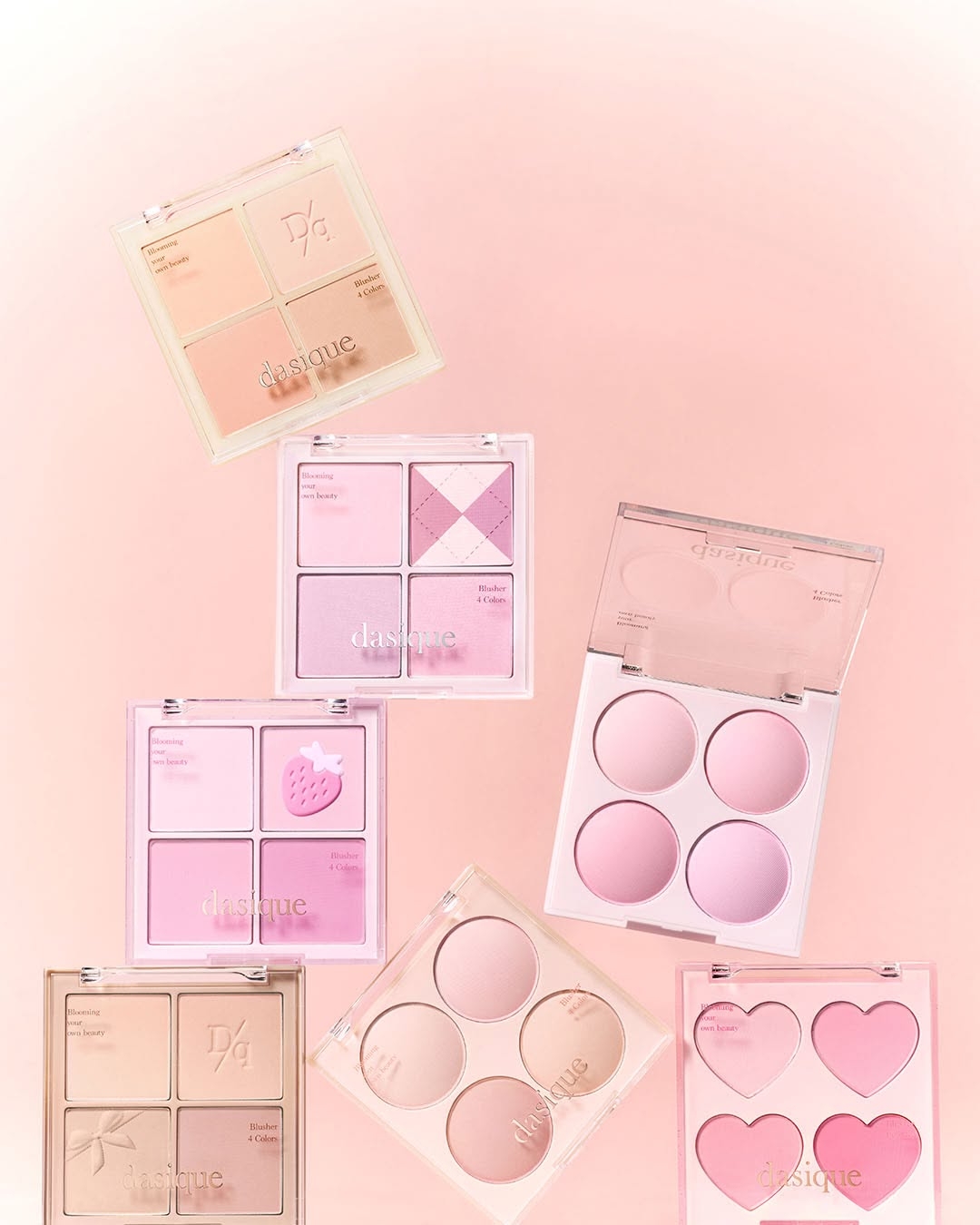 dasique 腮紅盤。