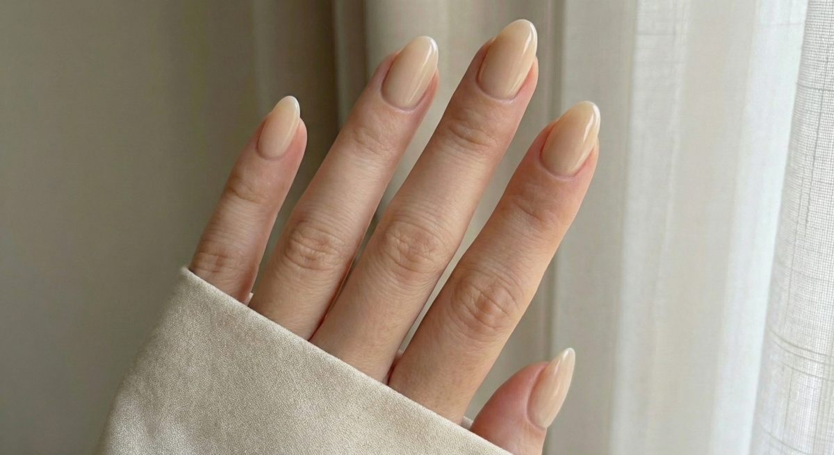 這款白色經過精心調配，加入了一滴滴的黃色或灰色調，調和成溫潤的奶油米色或燕麥色，避免了傳統修正液白顯手黑的尷尬。