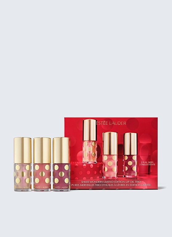 Estée Lauder Sheer Wonders 節日限定版護唇油3件套裝 HK$330