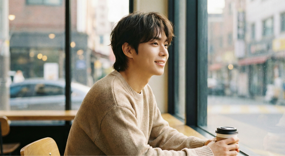 現代狼尾頭結合復古與現代風格,保留輕盈層次與頸部長度,線條柔和,是追求自然又有型的男士理想選擇。