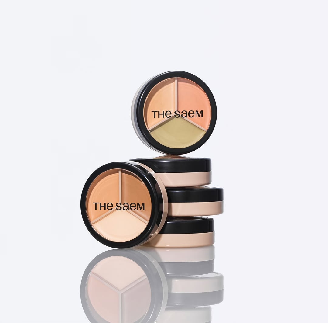 THE SAEM 三色遮瑕膏。