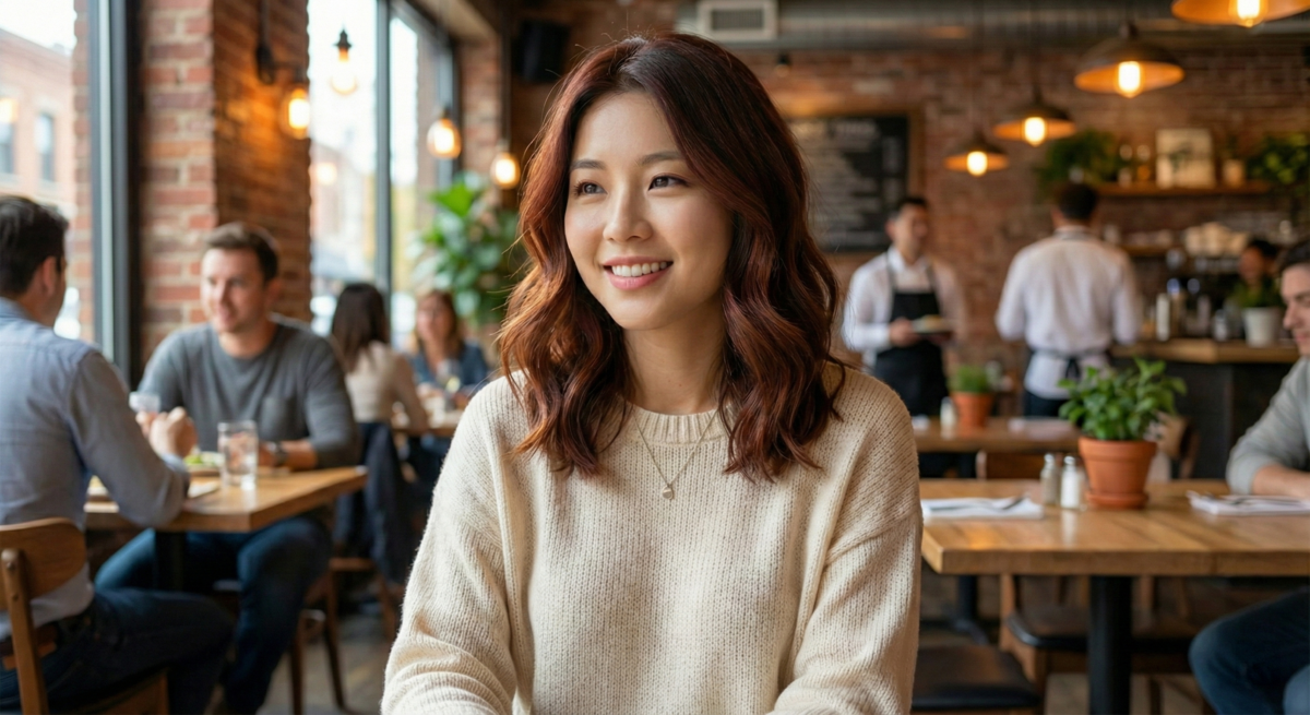 這款髮色完美契合年度代表色「摩卡慕斯」的趨勢,展現出樸實而優雅的高級感。