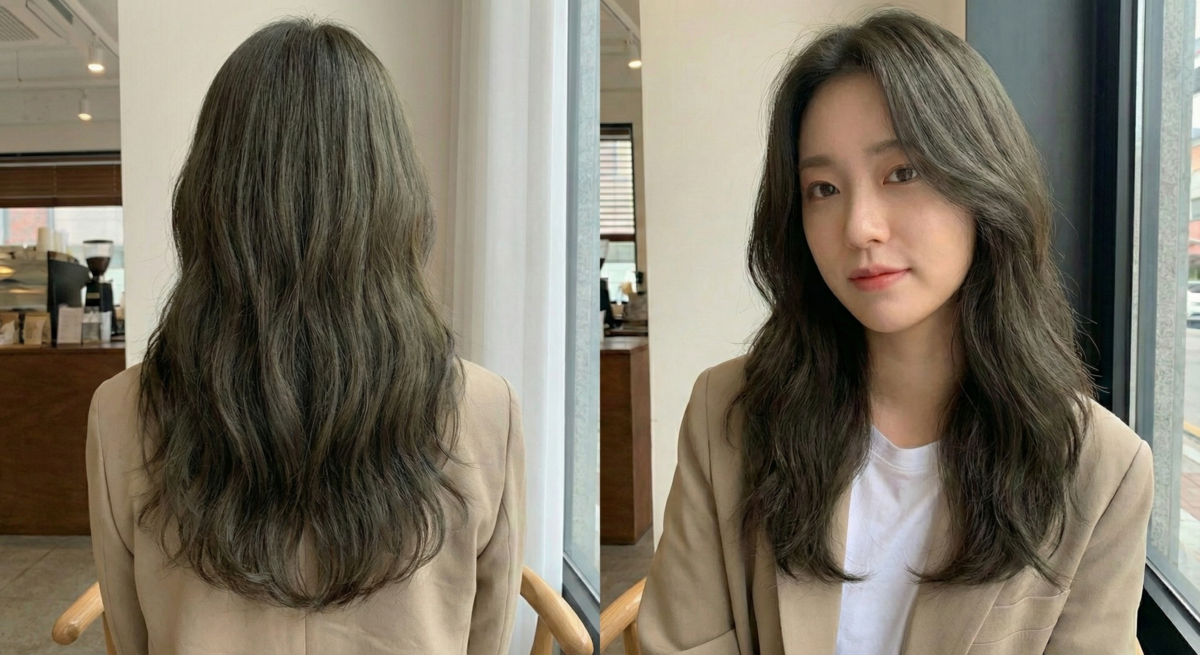 在經典棕色中揉合冷灰感,有效抵銷肌膚的蠟黃與紅感。