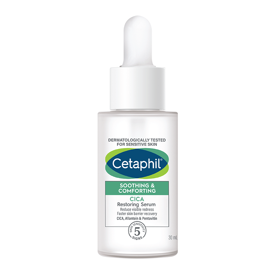 這款產品是市面上少見同時添加了神經醯胺的 B5 精華，能在補水的同時，像水泥般修補受損的角質縫隙。