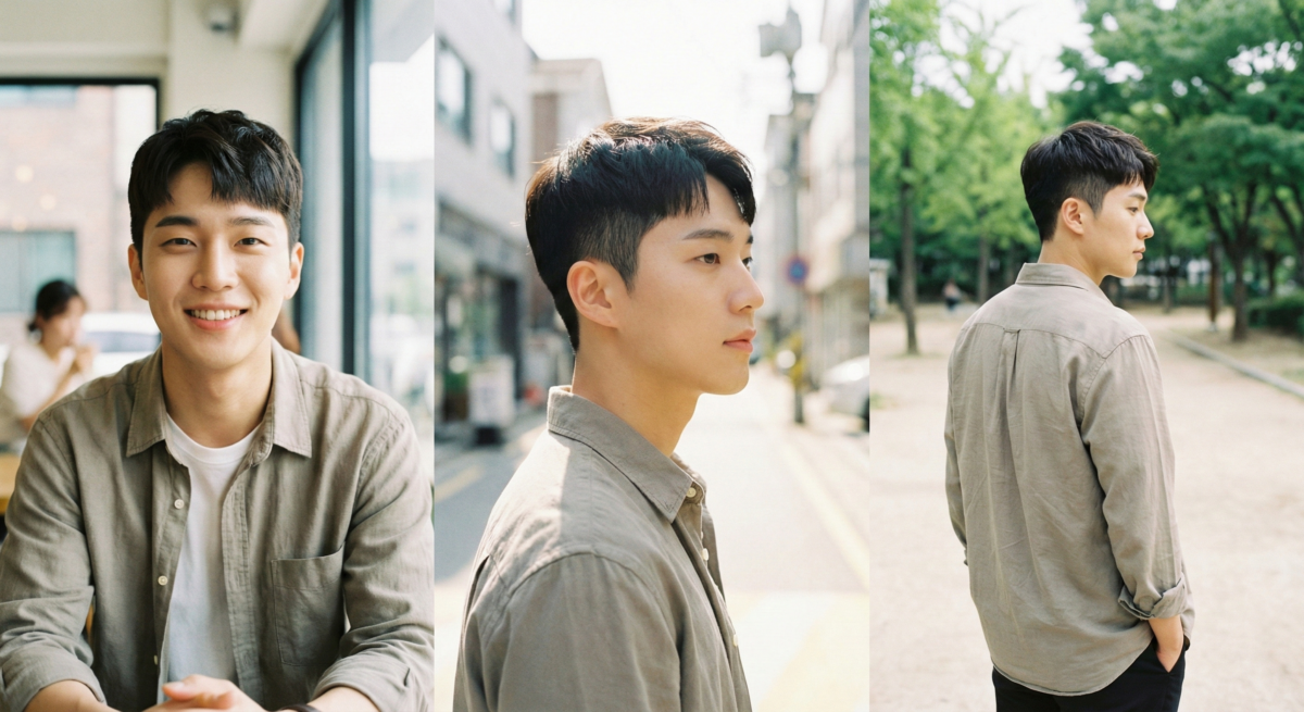 兩側短 x 逗號瀏海：兩側短搭配微分碎蓋，以層次剪裁打造清爽立體感，不用燙髮也能輕鬆塑造自然年輕造型。