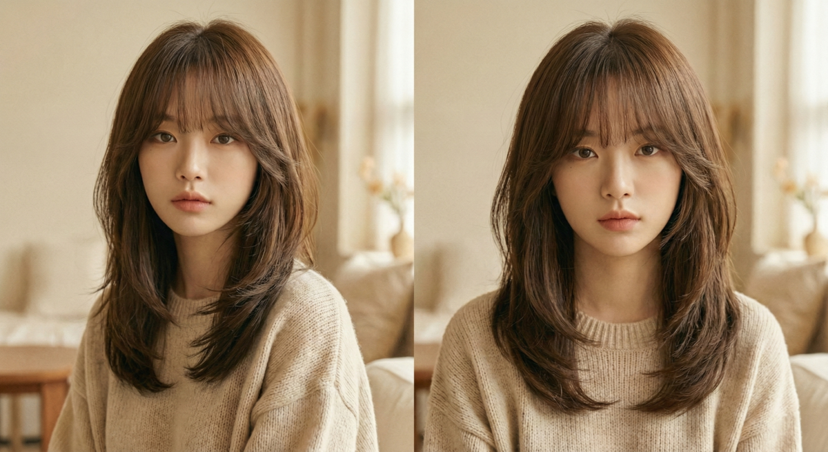 這種設計能打造出極具精緻立體感的造型，讓蝴蝶剪的層次更顯深邃且富有律動美感。