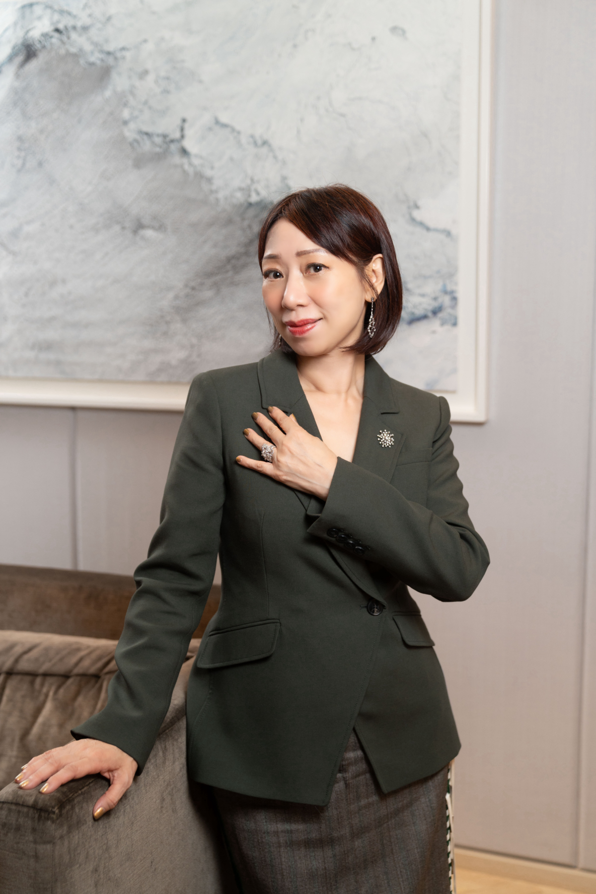 De Beers Group 亞太區天然鑽石副總裁 Loletta Lai 