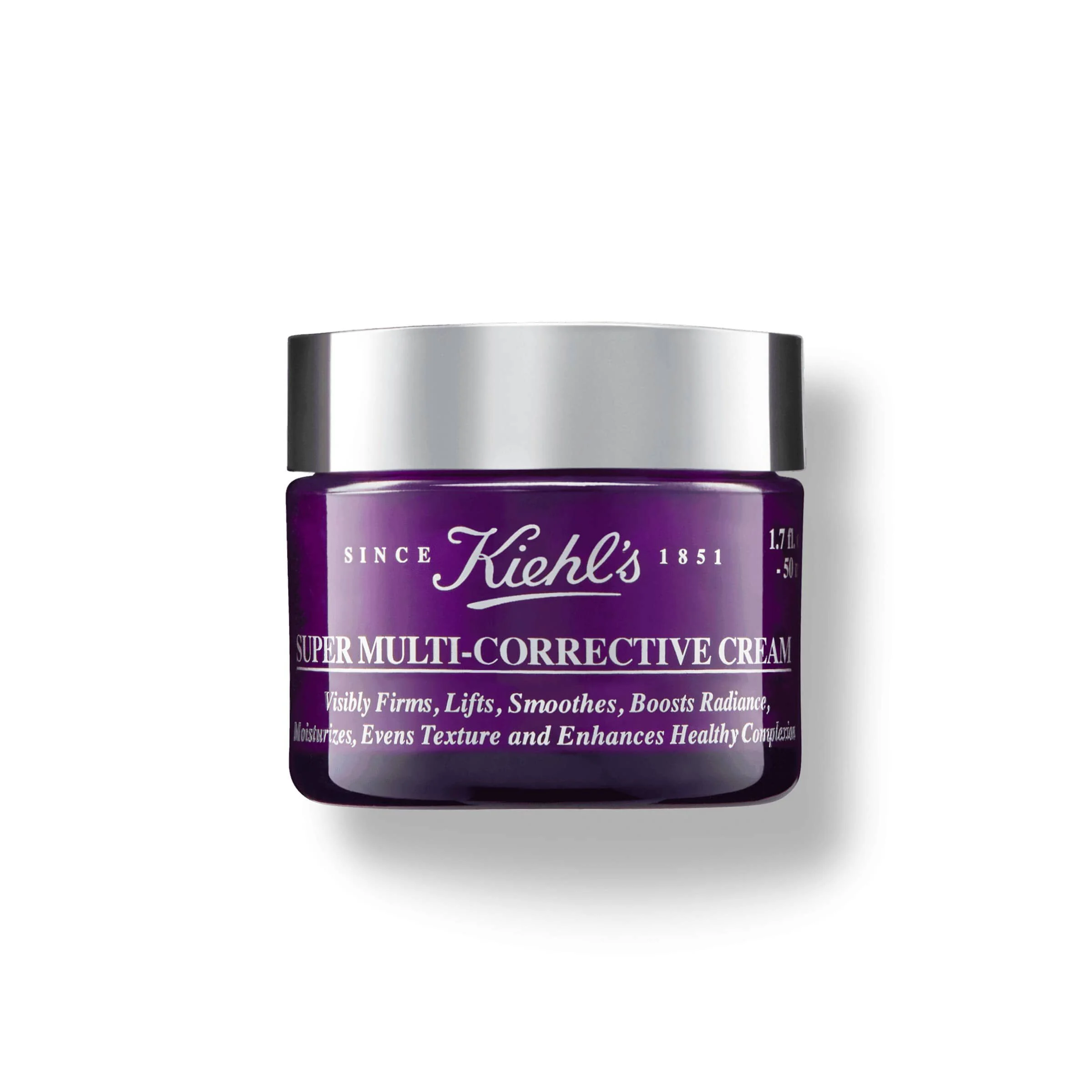 Kiehl's 契爾氏超進化全能修護超級乳霜適合熟齡或乾性肌，夜間使用可淡化細紋、緊緻肌膚並深層滋養保濕。