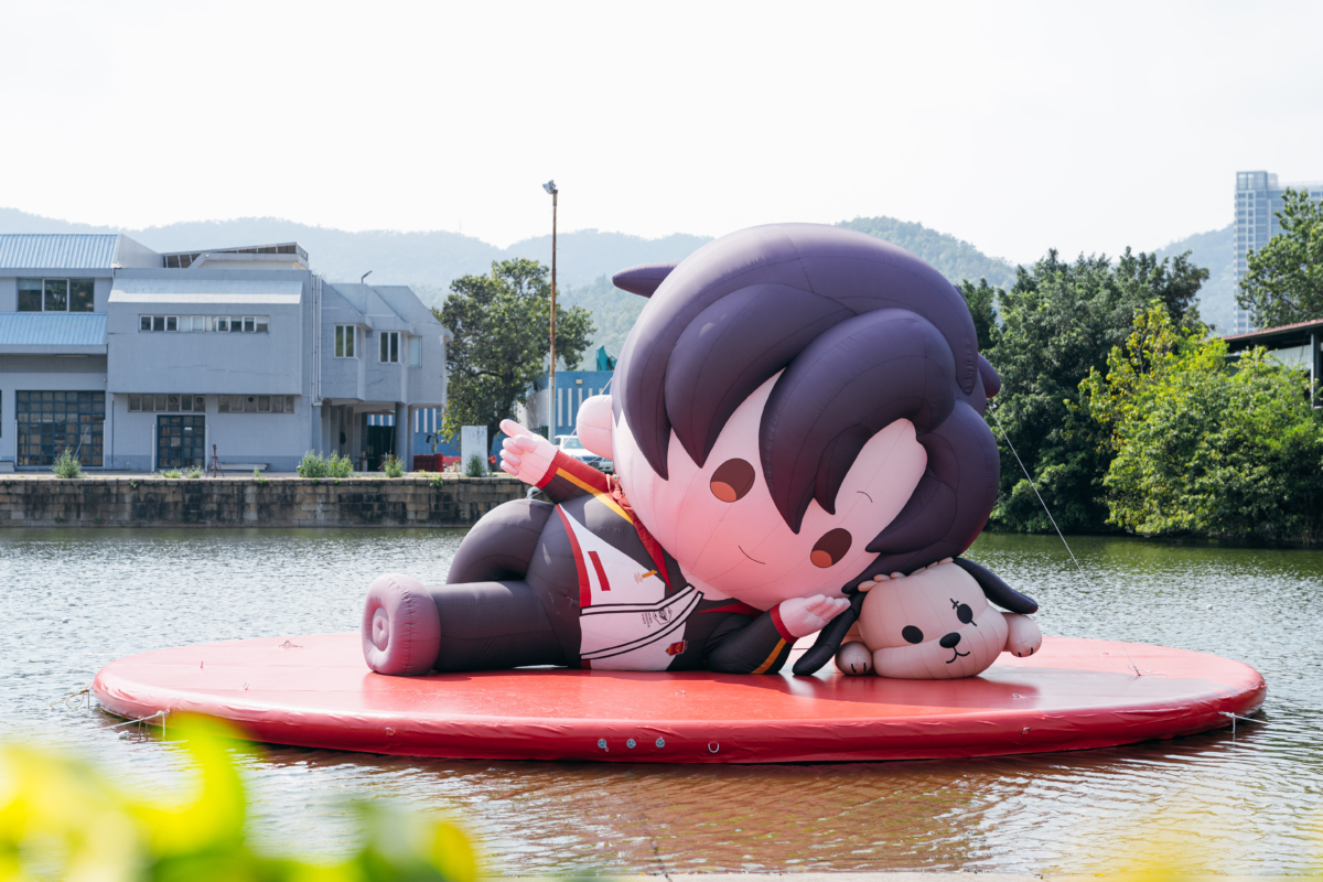 「閱文IP跳島遊」《全職高手》角色葉修巨型氣偶