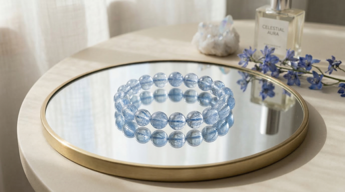 定期進行藍針水晶淨化，才能保持它的靈性！