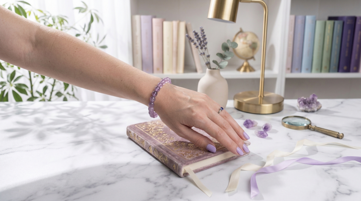 如果妳命中喜火，或者覺得最近做事缺乏熱情、沒動力，佩戴紫鋰輝可以補足能量。