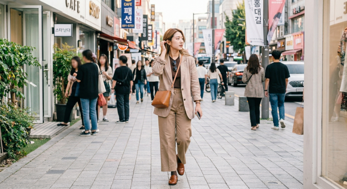 由於大地色系四季都適用，無論是在穿搭或空間設計中，皆能透過深淺配置呈現出豐富的層次美感。