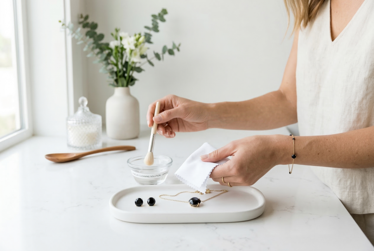 黑尖晶石雖然耐戴，但平日仍要避免高溫、化學品與摩擦，並定期用軟布溫和清潔，才能更好維持光澤與狀態。