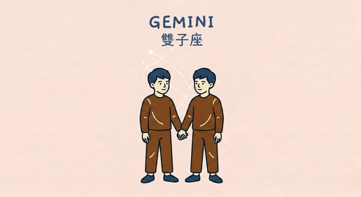 雙子座的朋友天生就擁有一種無法被滿足的好奇心，對世界的大小事都充滿探索的慾望。