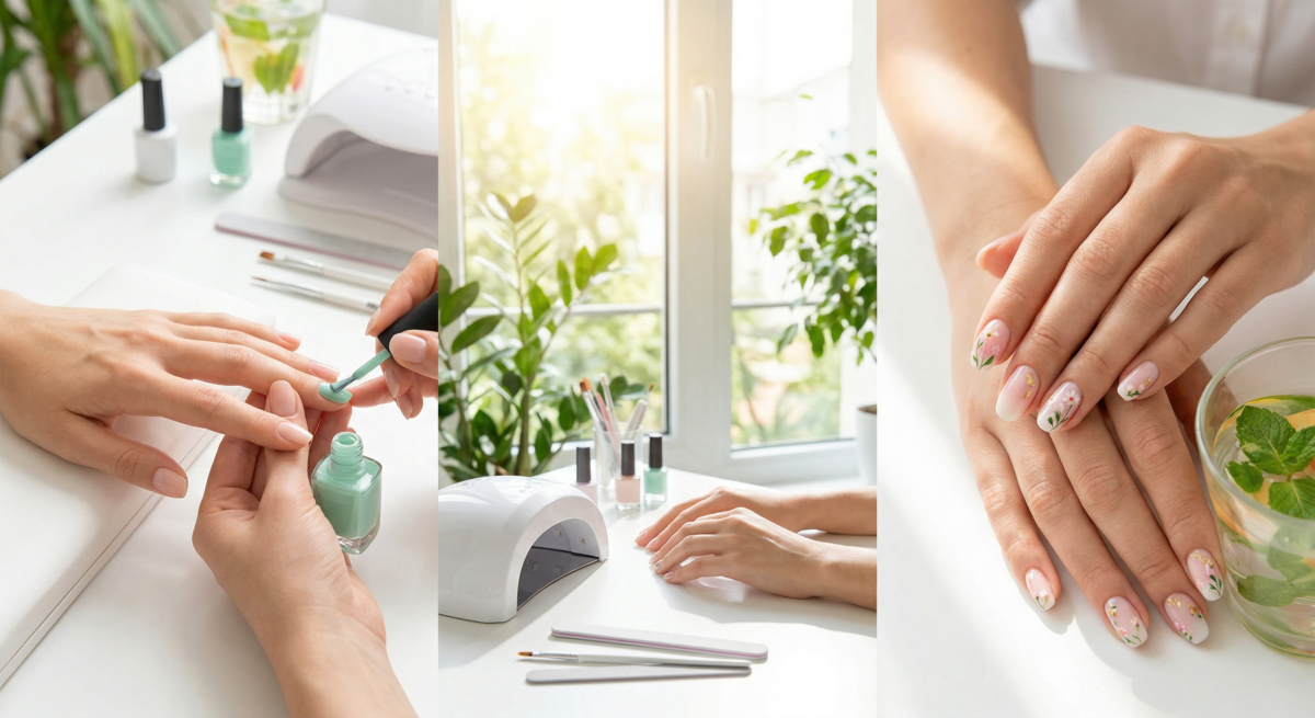 做Gel甲前除了挑款式，也要先留意指甲狀態、做好基本保濕與手部防曬，並確認店舖衛生和產品來源是否妥當。