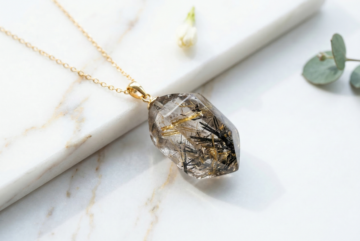 黑金超七在常見說法中多被歸為以水為主、兼帶金性的水晶，脈輪則主要對應海底輪，常被聯想到穩定、安全感與整體平衡。