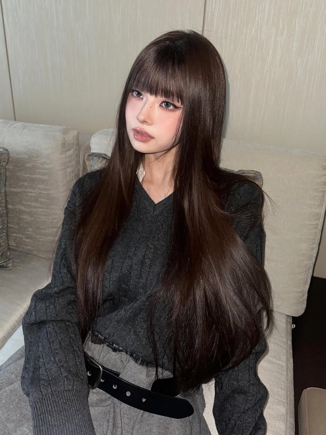 貓系長相的嘴唇通常小巧卻有稜有角。