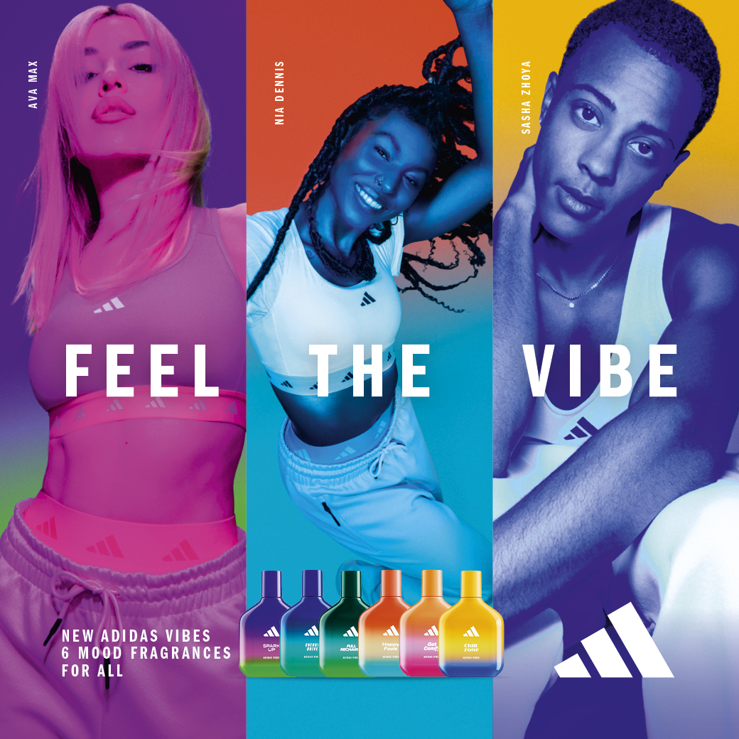 adidas「Vibes」香水系列