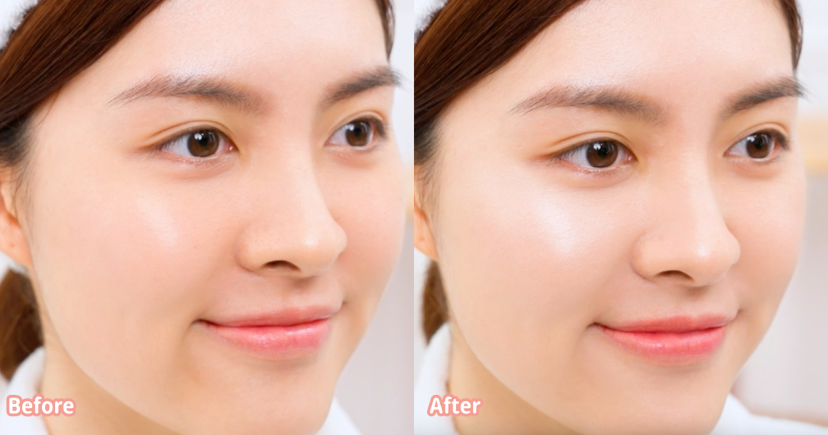 美編實測後，肌膚乾淨度、透亮感明顯Up！