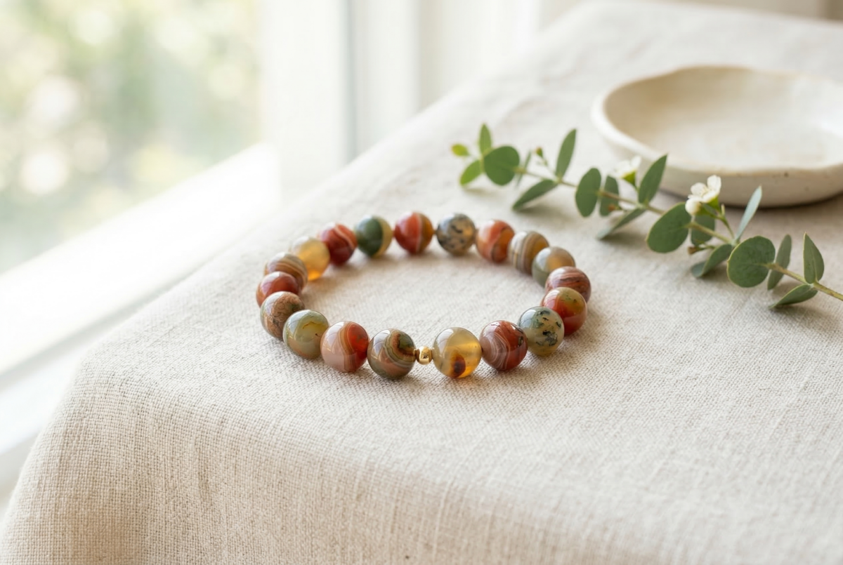 阿拉善常按主色對應五行屬性作為選色參考，但比起執着分類，挑選適合自己風格、戴起來順眼舒服的顏色更重要。