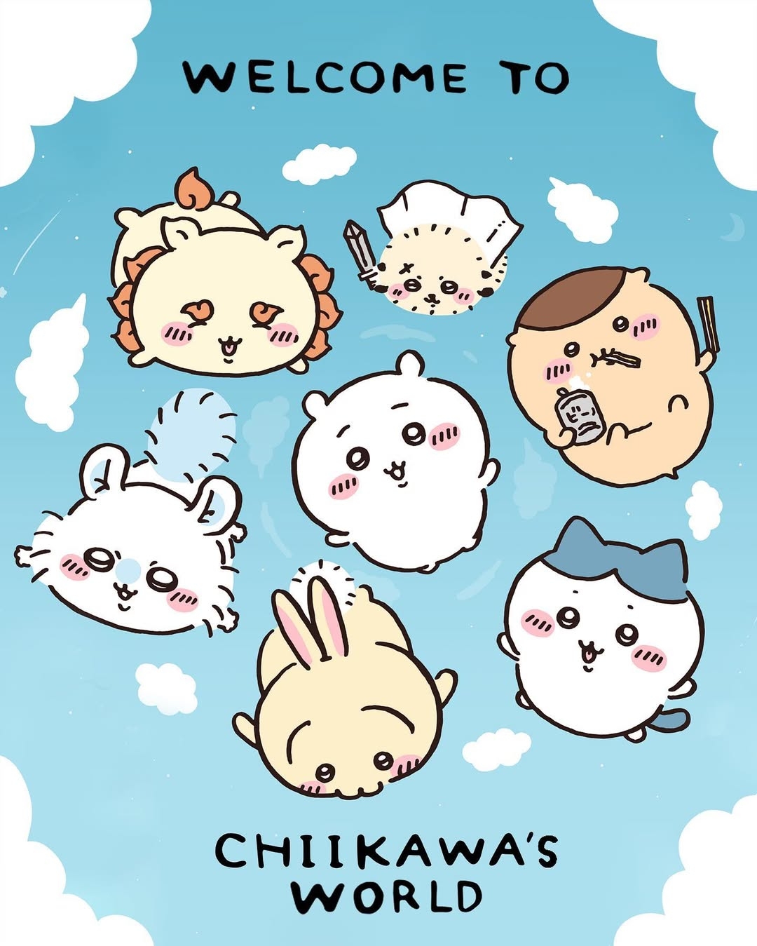 這個系列出自日本漫畫家Nagano之手，他除了創造出吉伊卡哇，起初由簡單的圖文，變成現在風靡全球的療癒代表，充分展現出這些角色的魅力。