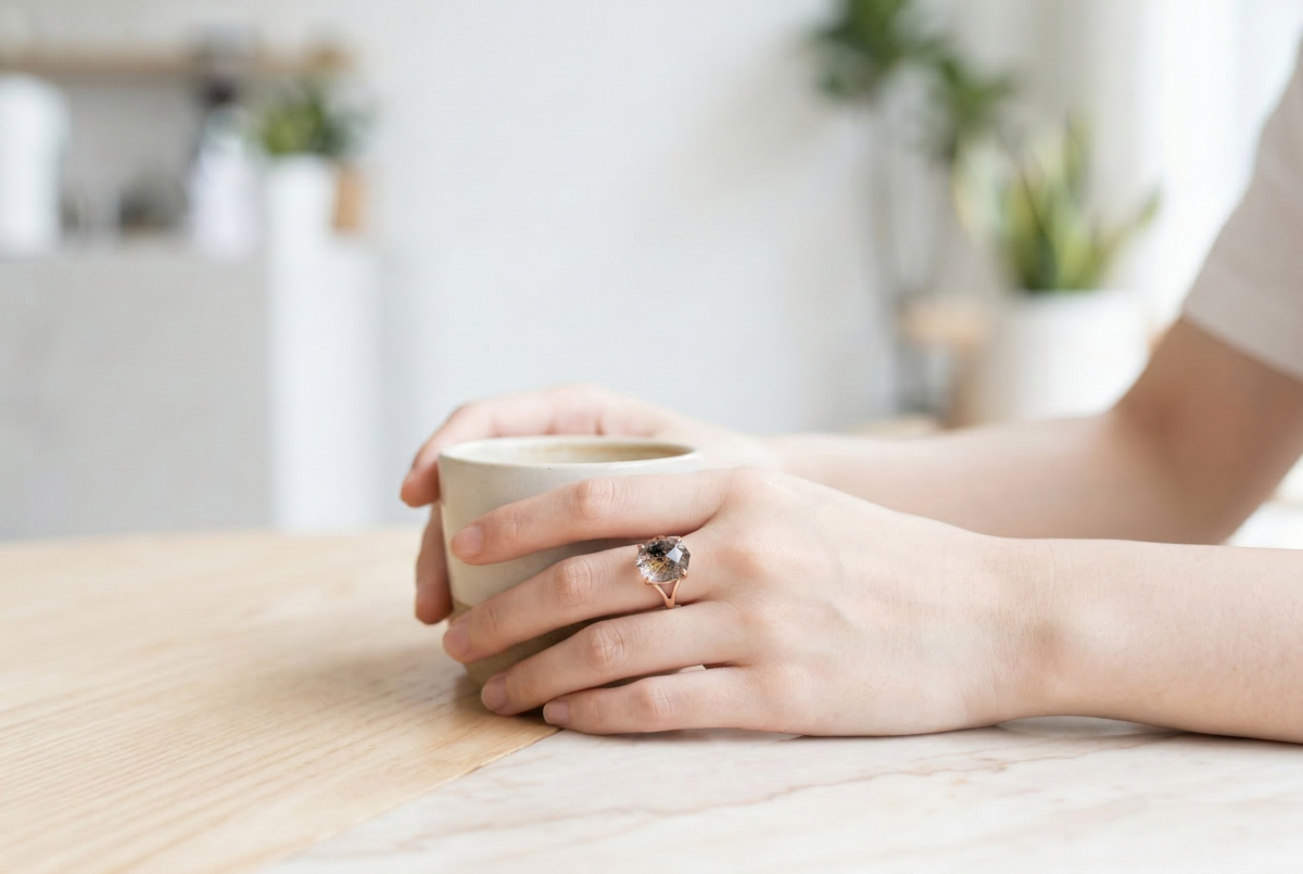 黑金超七常被認為兼具招財、保護、穩定情緒與提升行動力的寓意，整體氣質比一般超七更沉穩，也因此常被視為偏事業型與保護型的水晶。