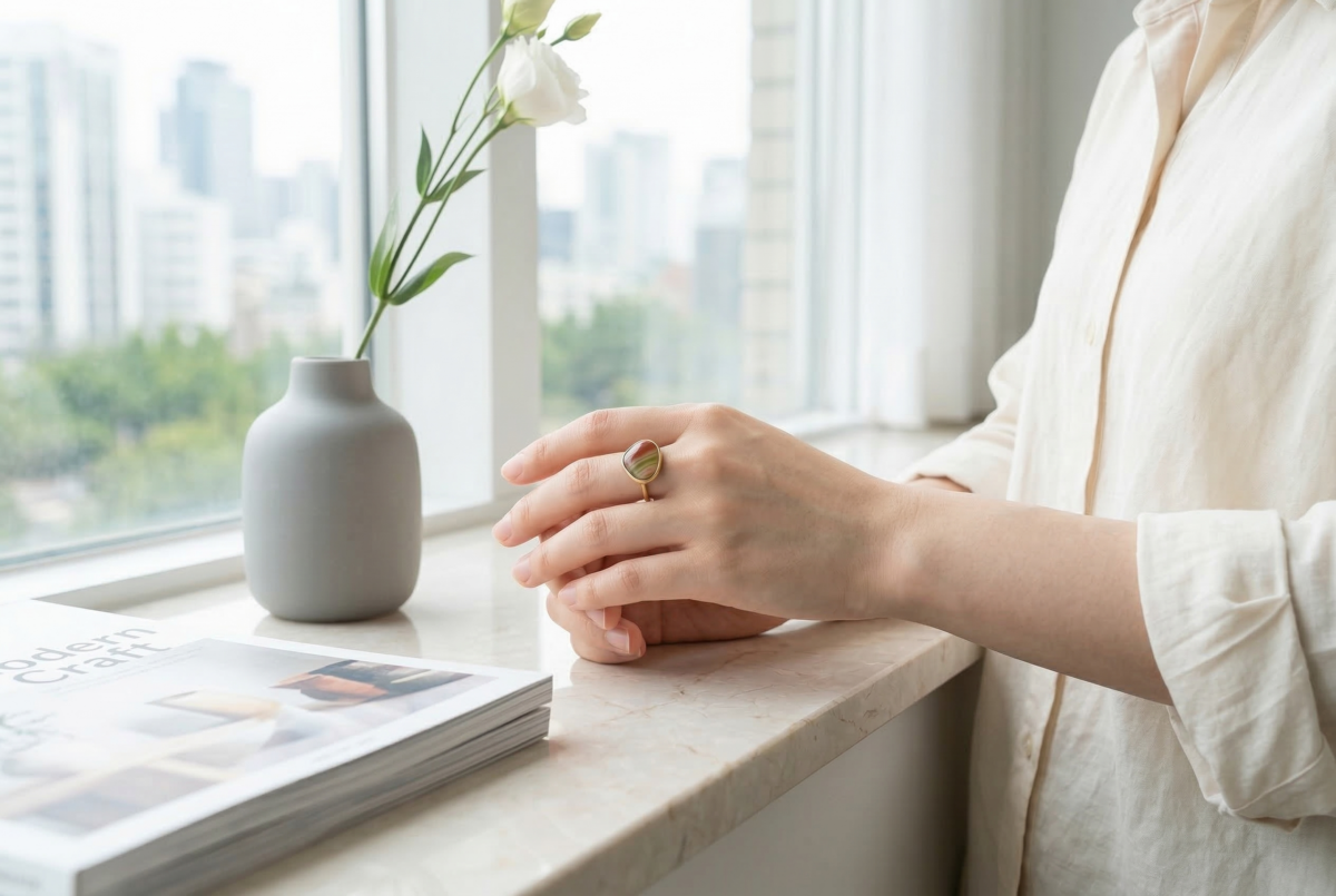 阿拉善特別適合喜歡天然溫潤質感、多色設計，以及想用手串為日常穿搭增添層次感的人。