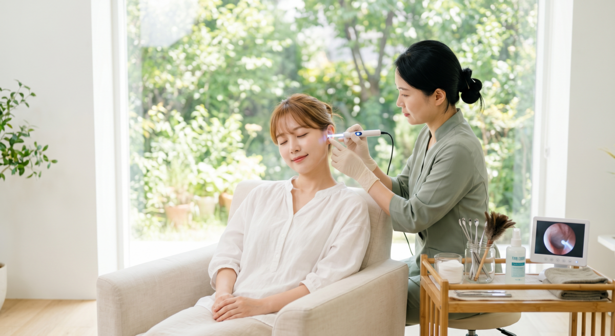 採耳讓人覺得療癒，往往不只因為清理後的清爽感，更因為整個過程結合了輕柔聲音、放鬆環境和被照顧的舒壓體驗。