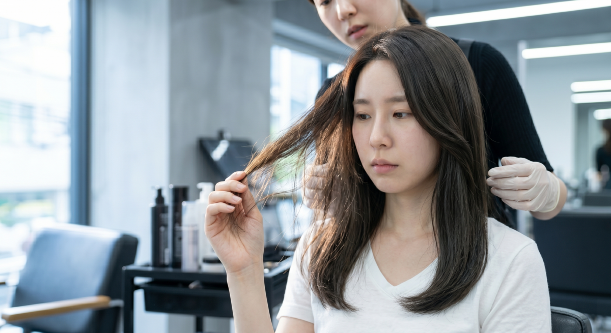 染髮前除了看膚色，亦要考慮髮質、髮量和補染習慣，因為這些都會直接影響髮色呈現效果和後續好不好打理。