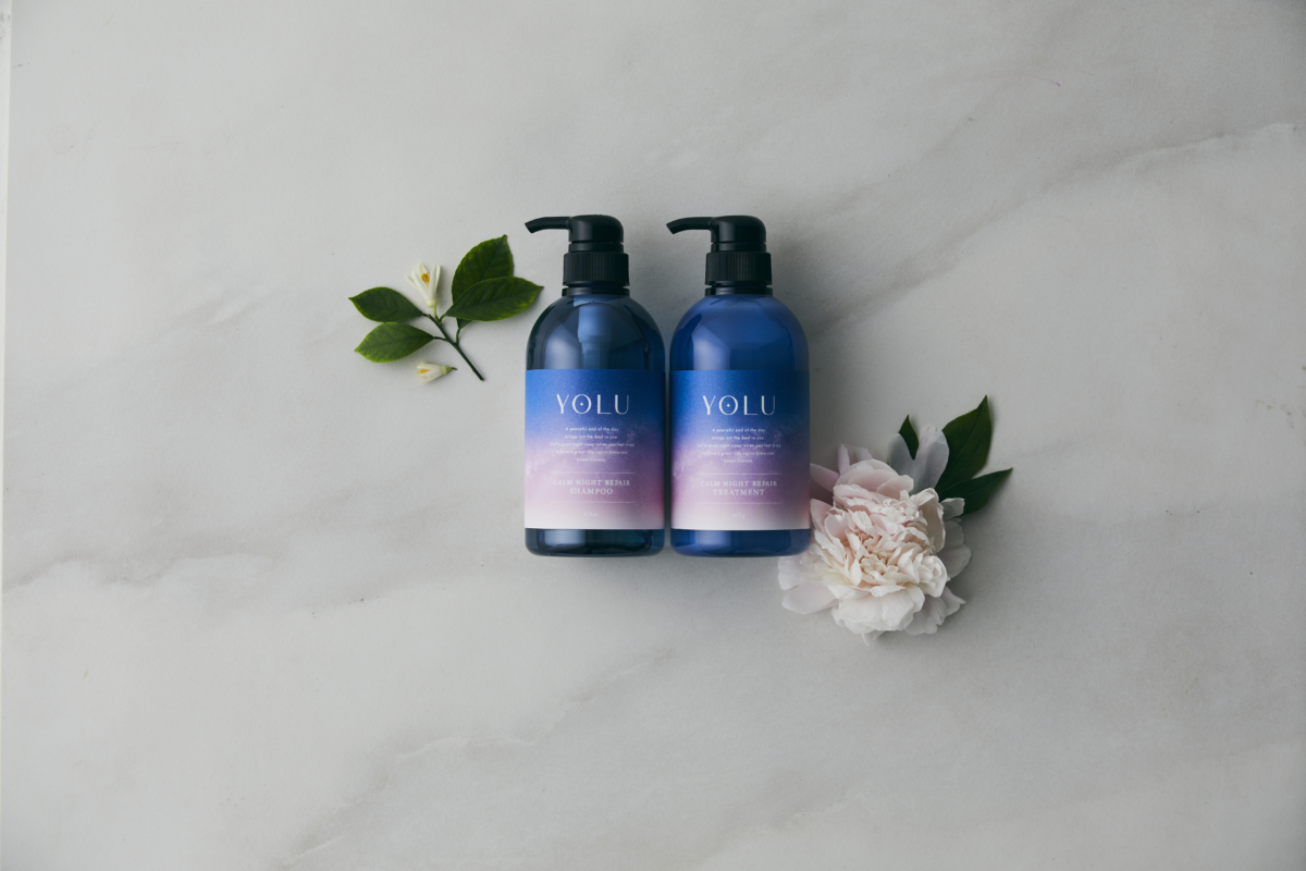 YOLU日本洗髮系列:偏硬髮質專用,CALM 夜間滋潤修護系列