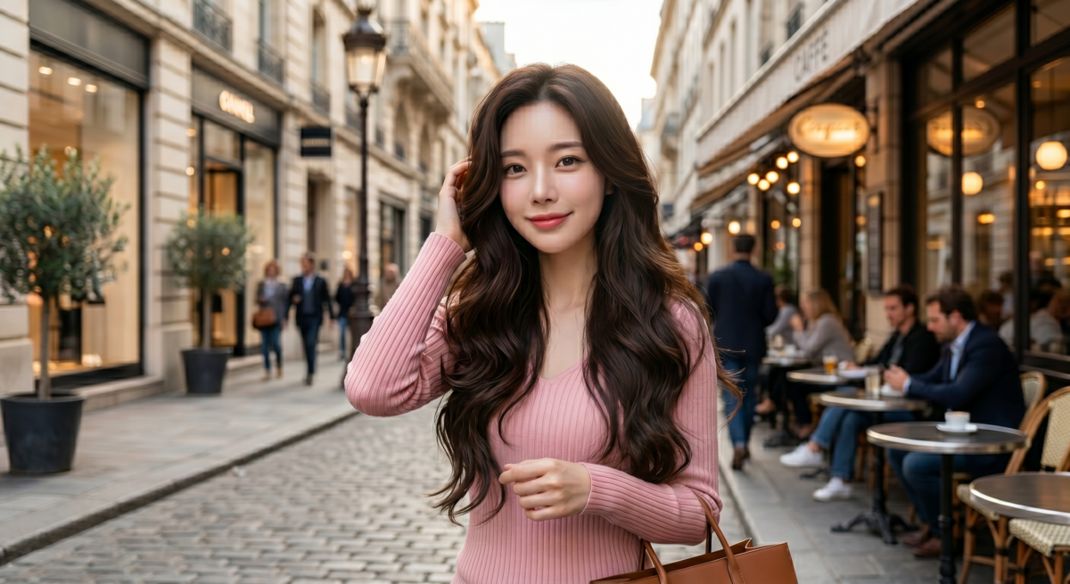 木馬捲以其螺旋狀的捲度，能有效增加頭髮的豐盈感和動感。