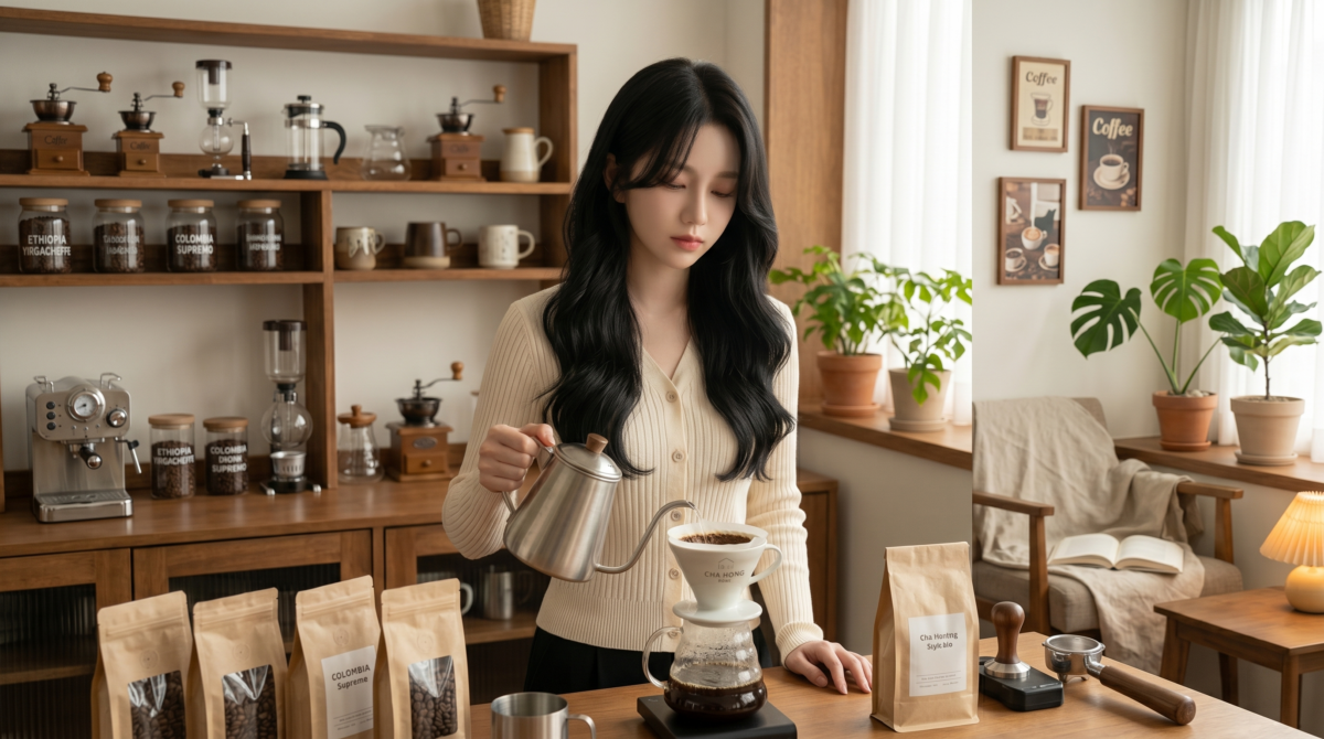 S型捲的曲線流暢，從髮根到髮尾都帶有優雅的S型弧度。