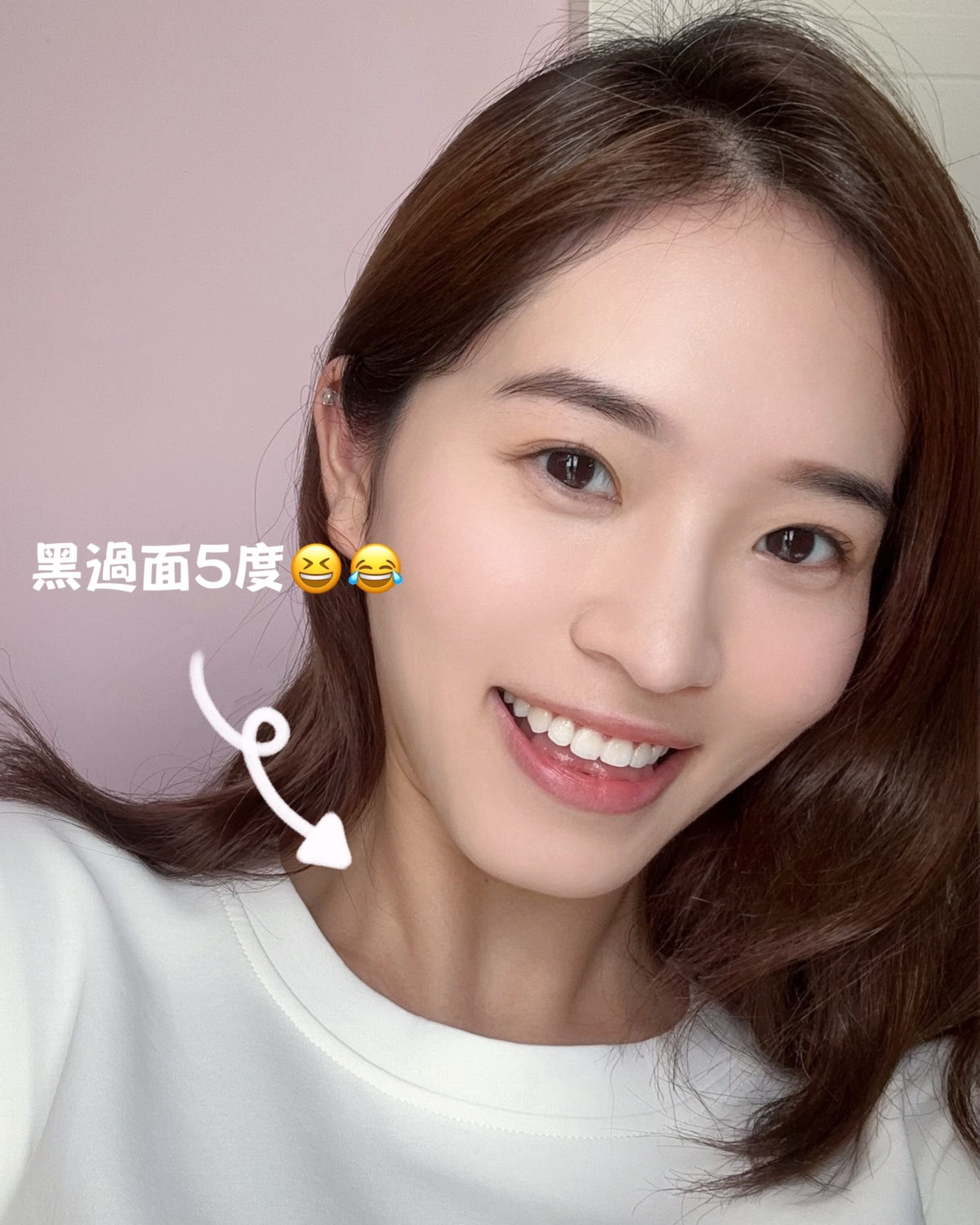 真實用家Cherryyeungian試用OLAY水光小白瓶²後，大讚一周見效，素顏時還被問是否打了水光針呢～