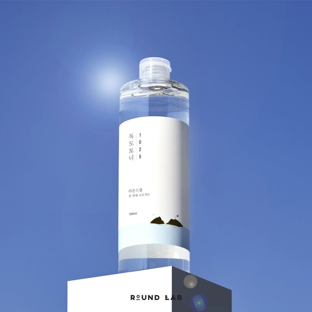 Round Lab 1025 Dokdo Toner（獨島爽膚水）。