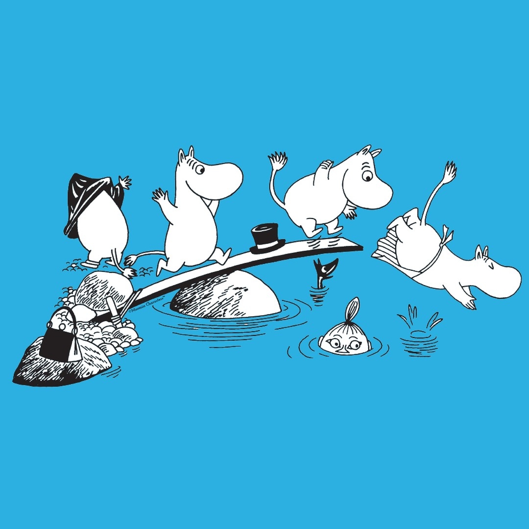 姆明常被誤認成河馬，是因為牠外形圓潤、白白胖胖、鼻子較大，但真正身份仍是虛構角色 Moomintroll。