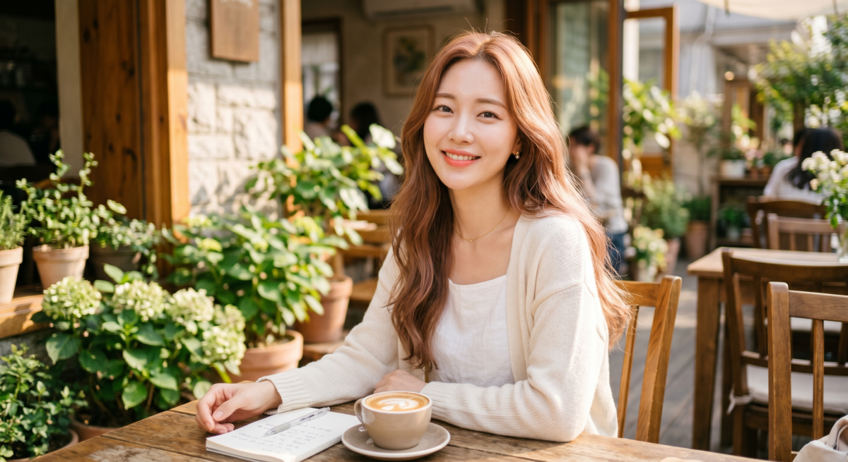 淺暖系女生適合蜜糖棕、蜂蜜茶色、粉棕色、茶棕色這類明亮暖棕色，能讓整體氣色更柔和自然，也更有溫柔感。