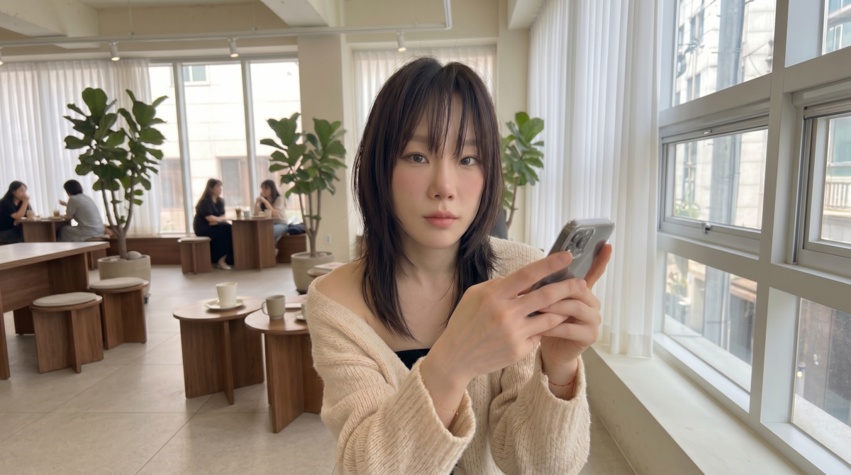 狼尾頭髮型特色是頭頂較短，髮尾留長並有層次，結合了俐落與飄逸的風格。