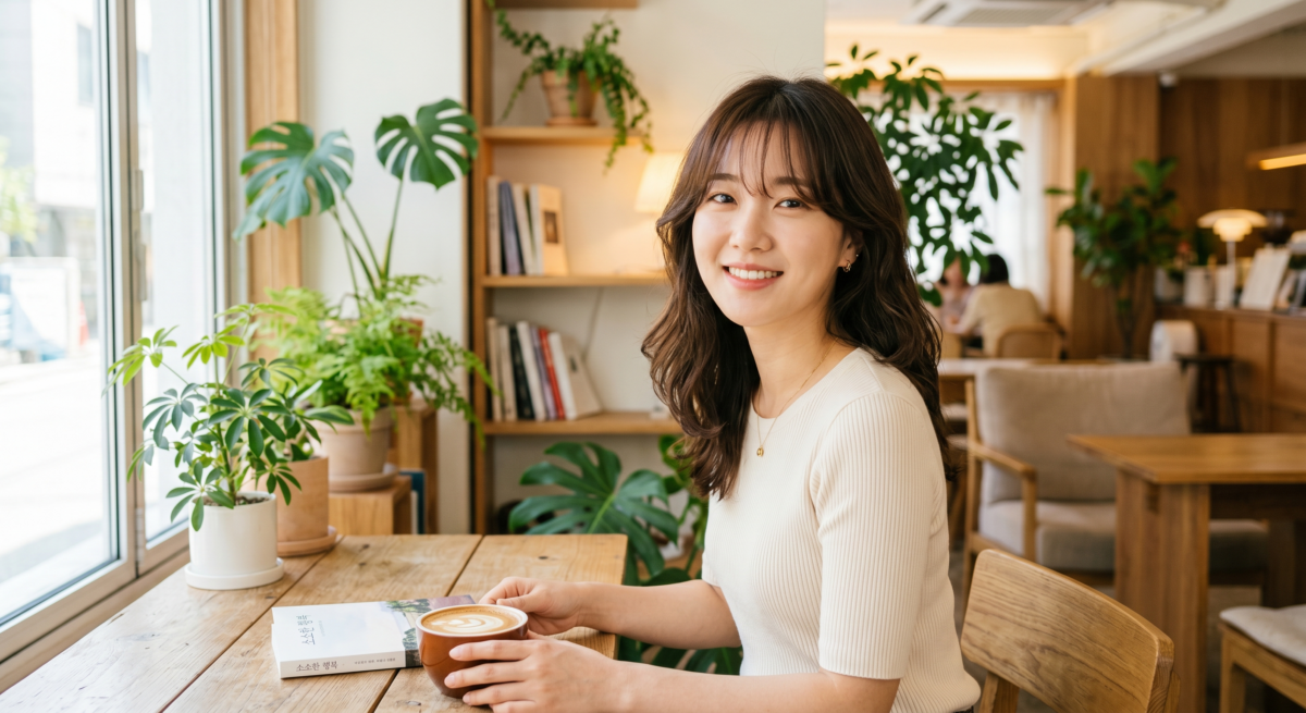 法式瀏海通常中間較鬆、兩側帶點自然垂墜感,整體看起來更隨性,也有不錯的修飾效果。