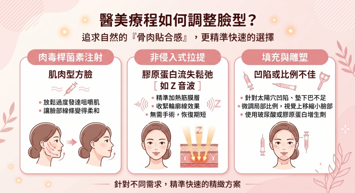 當日常保養遇到瓶頸，現代醫美技術提供了更精準、快速的解決方案。