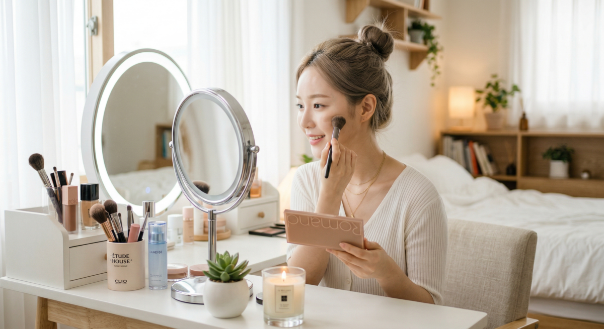 修容總是顯髒，很多時候不是技術不好，而是顏色選錯、下手太重、暈染不夠，或上妝時光線不對。